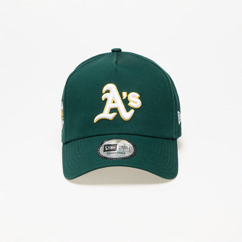 Kšiltovka New Era Oakland Athletics World Series Patch 9FORTY E-Frame Adjustable Cap Dark Green