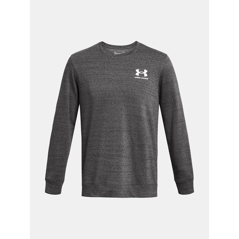 Under Armour Mikina UA Rival Terry LC Crew-GRY - Pánské