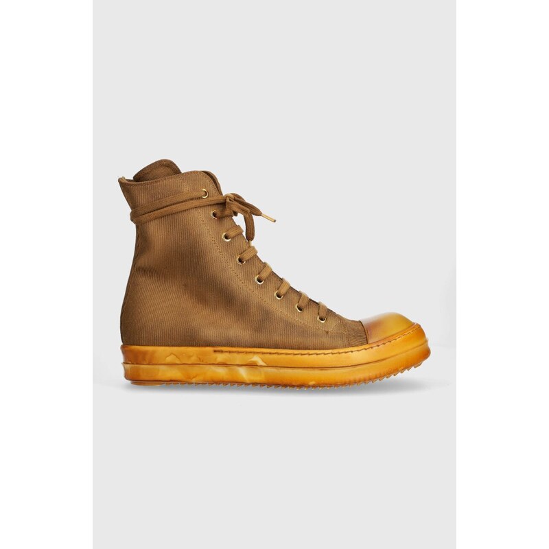 Kecky Rick Owens Woven Shoes Sneaks pánské, béžová barva, DU01D1800.TWCD.444444