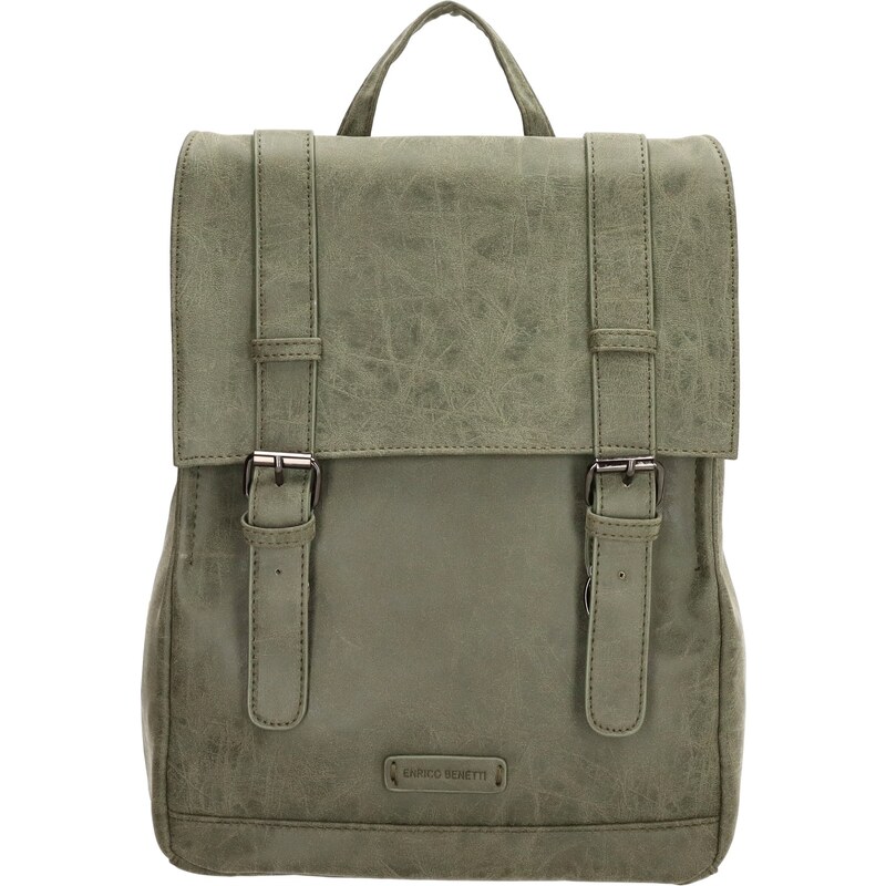 Dámský batoh a kabelka 2v1 Enrico Benetti Amy Backpack 8 l Olive
