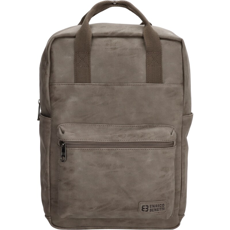 Enrico Benetti Rotterdam 13" Notebook Backpack Medium Taupe