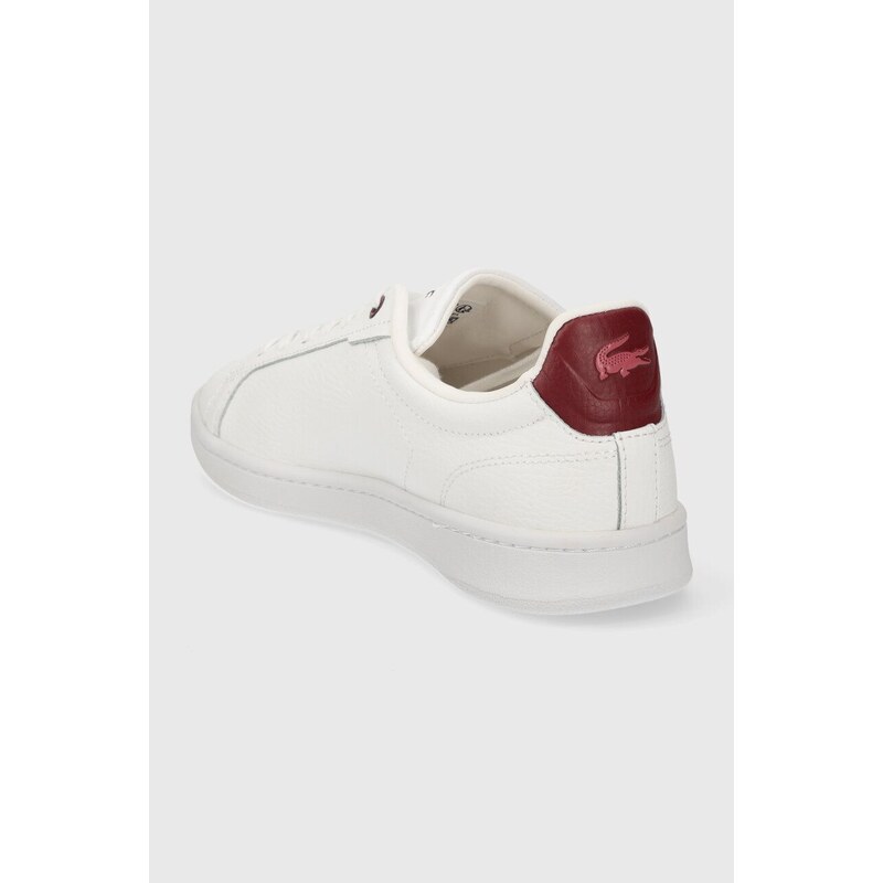 Kožené sneakers boty Lacoste Carnaby Pro Leather bílá barva, 47SFA0043