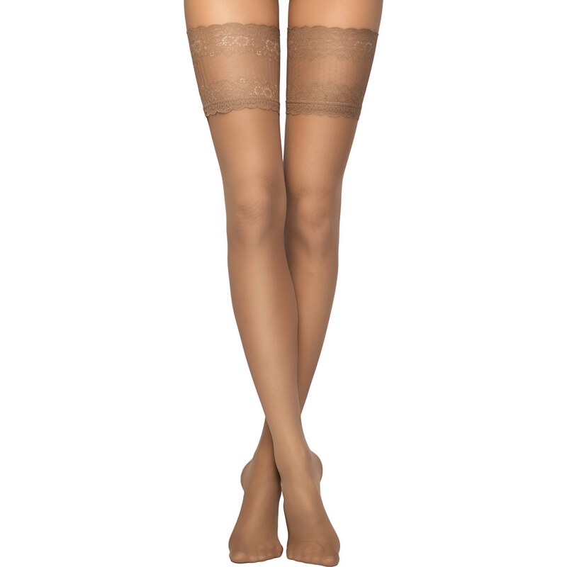 Conte Woman's Hold-Ups Bronz