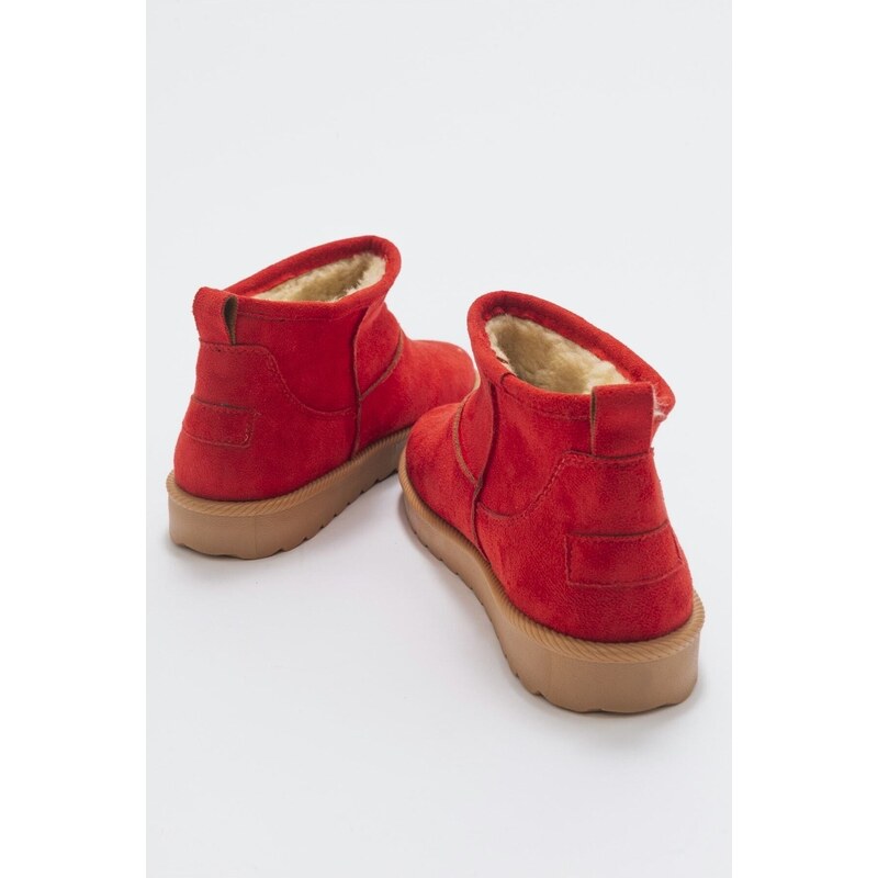 LuviShoes East Women's Red Boots