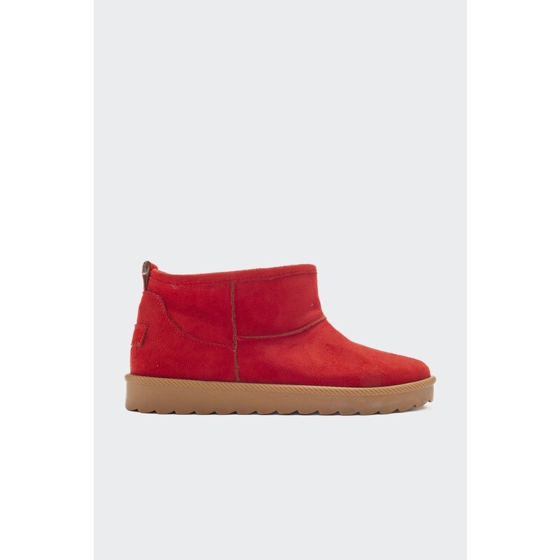 LuviShoes East Women's Red Boots