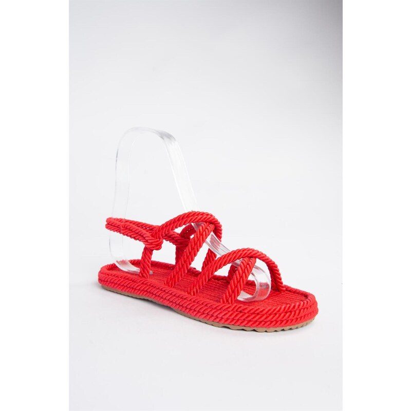 Fox Shoes Women's Red Sandals