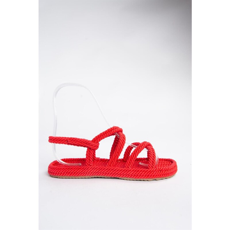 Fox Shoes Women's Red Sandals