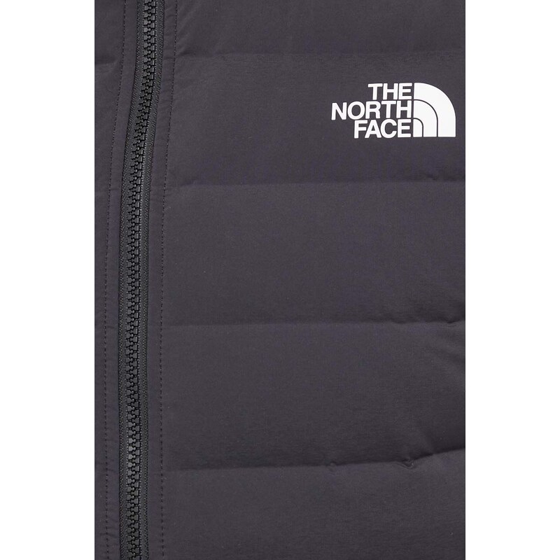 Péřová vesta The North Face černá barva, NF0A7UJRJK31
