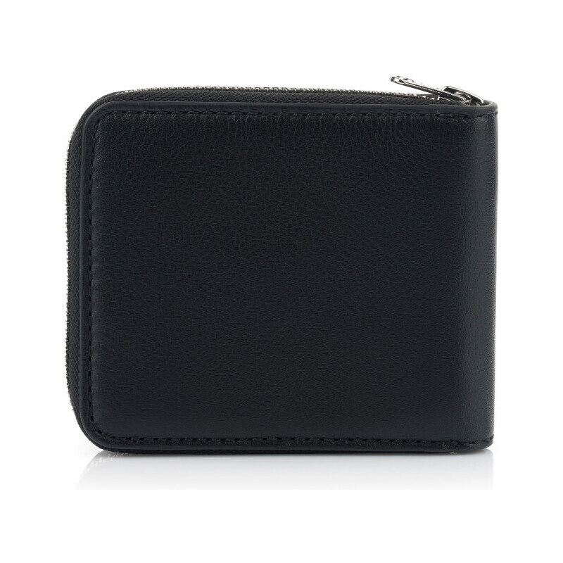 PENĚŽENKA GANT LEATHER ZIP WALLET černá None