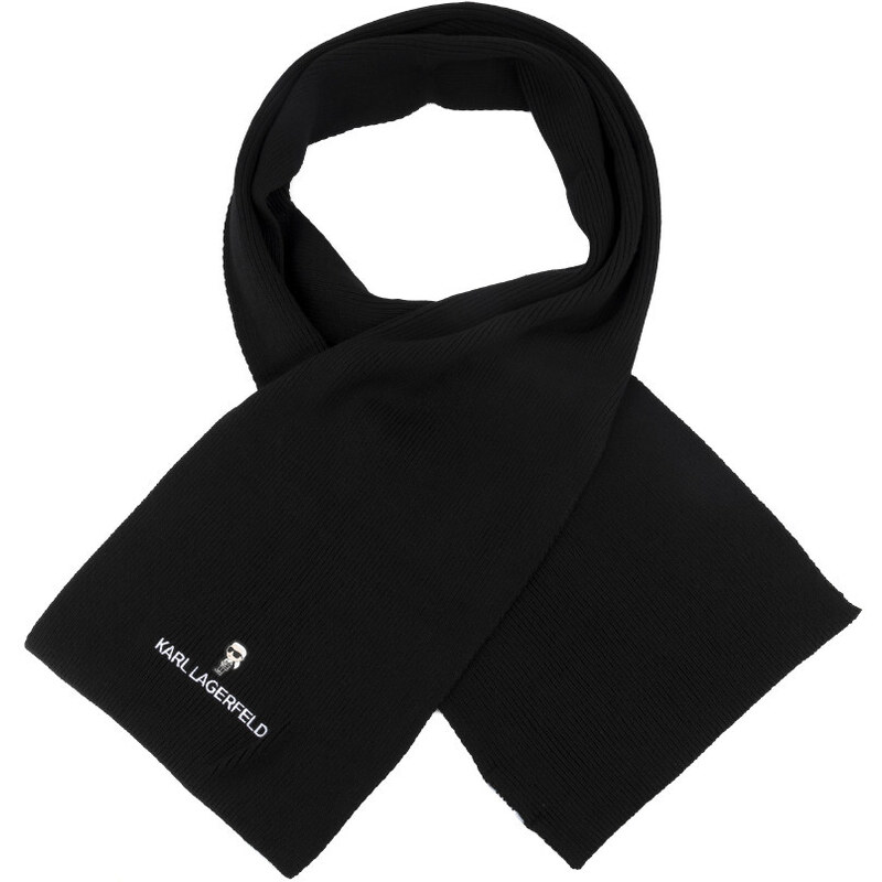 ŠÁLA KARL LAGERFELD K/IKONIK 2.0 KNIT SCARF