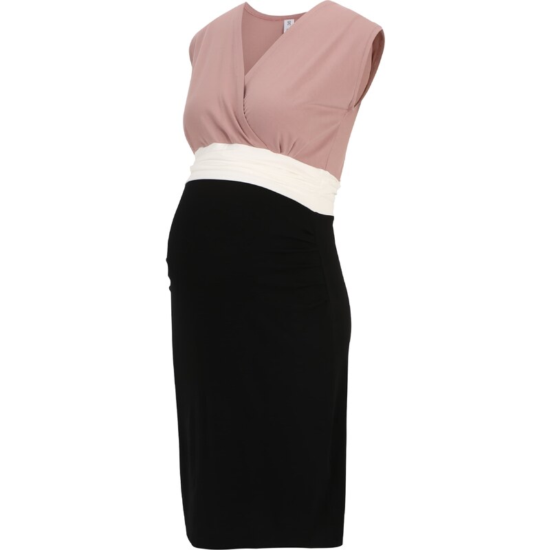 Bebefield Šaty Giulia starorůžová / černá / bílá 98159890