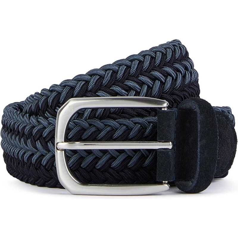 Boggi Milano Opasek Woven námořnická modř