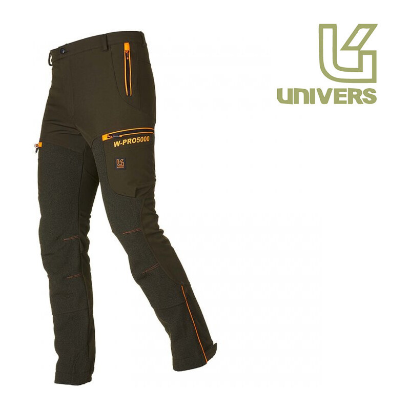 Outdoorové kalhoty Univers Espado zelené/oranžové