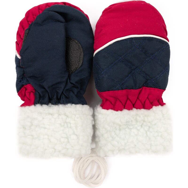 Art Of Polo Kids's Gloves rk1400-6 Navy Blue/Red