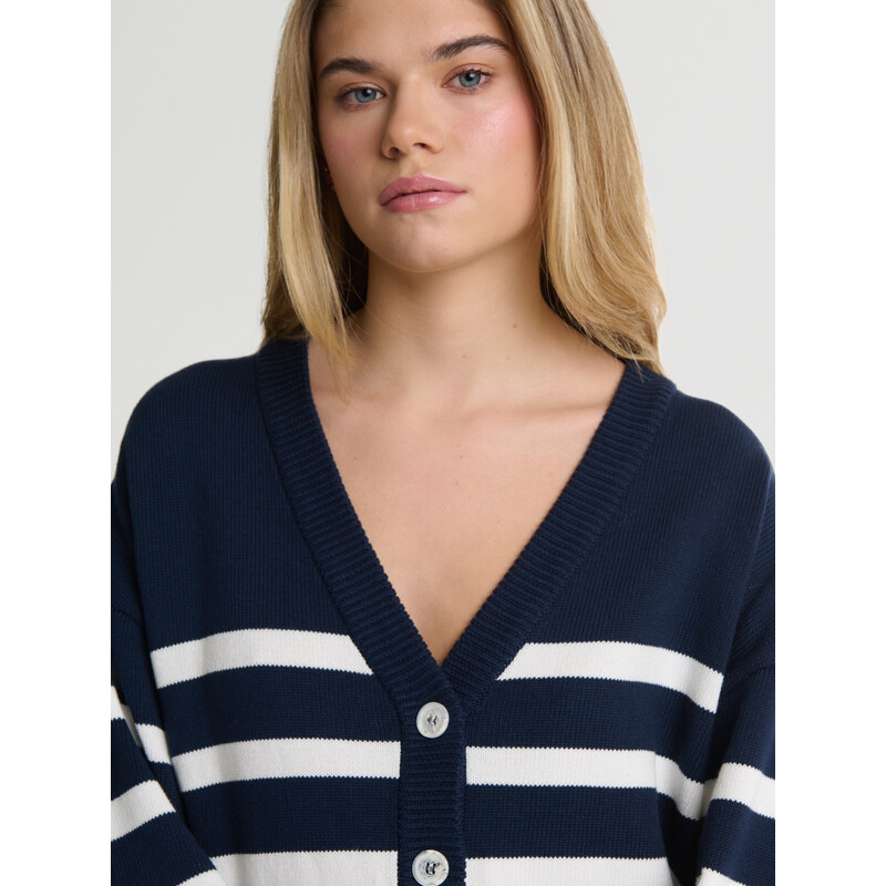 Big Star Woman's Cardigan Sweater 161036 Wool-403