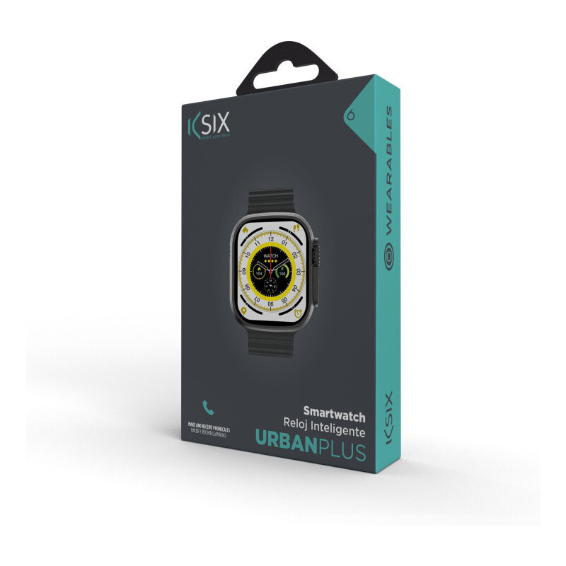 Ksix Urban Plus chytré hodinky, 2,05", IP68