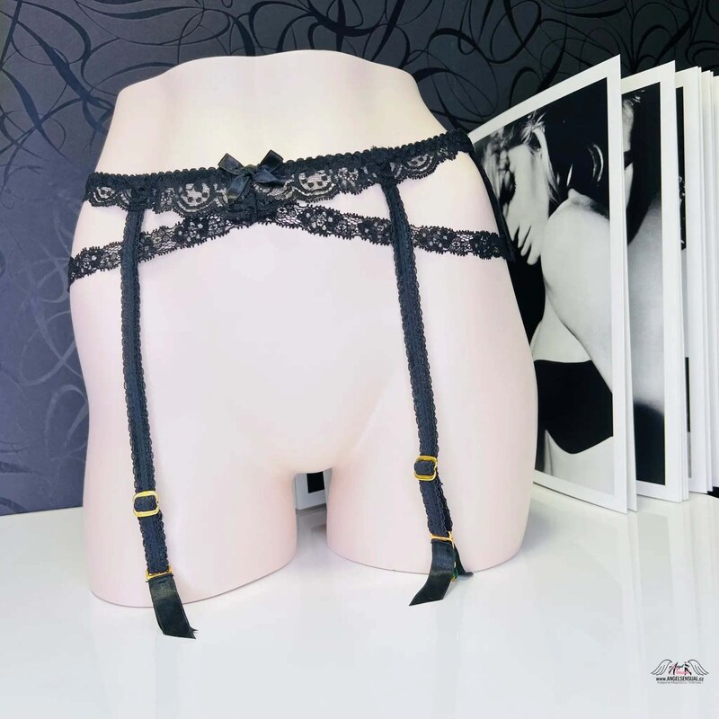 Agent Provocateur Chiki Suspender Black