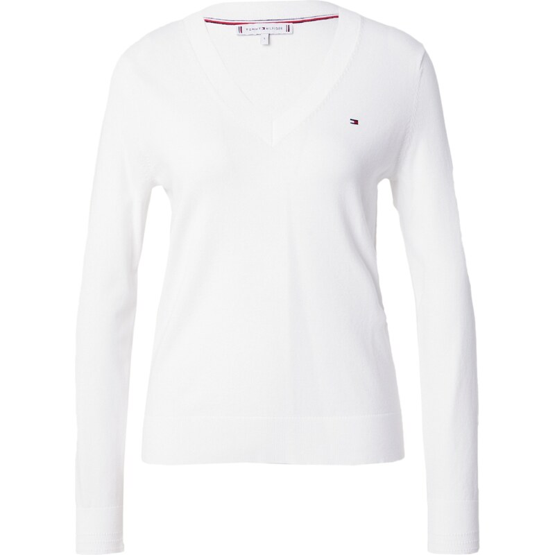 TOMMY HILFIGER Svetr barva vaječné skořápky