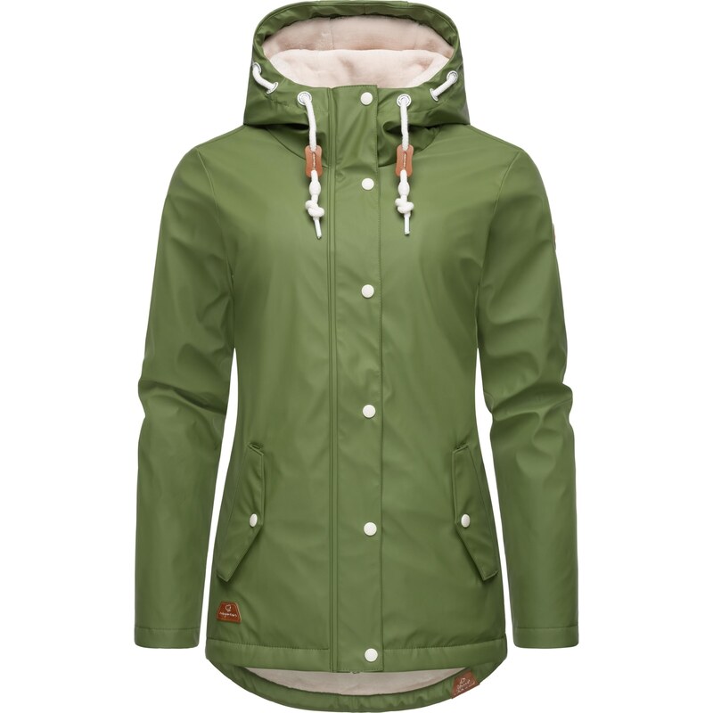 Ragwear Funkční bunda Marge khaki / barva vaječné skořápky 98150486
