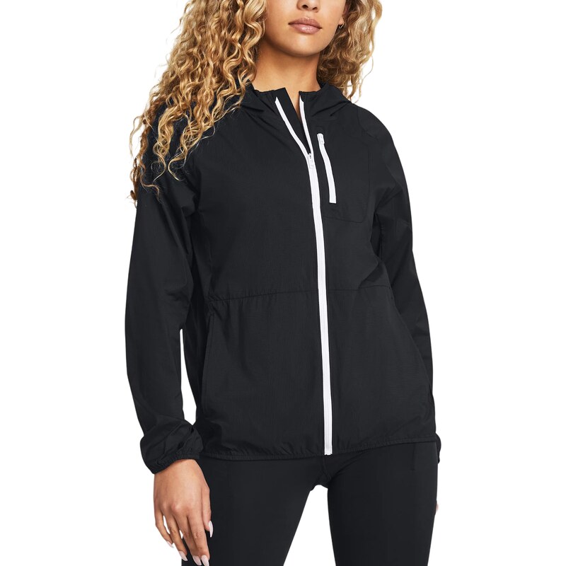 Bunda s kapucí Under Armour LAUNCH LIGHTWEIGHT JKT 1381881-001