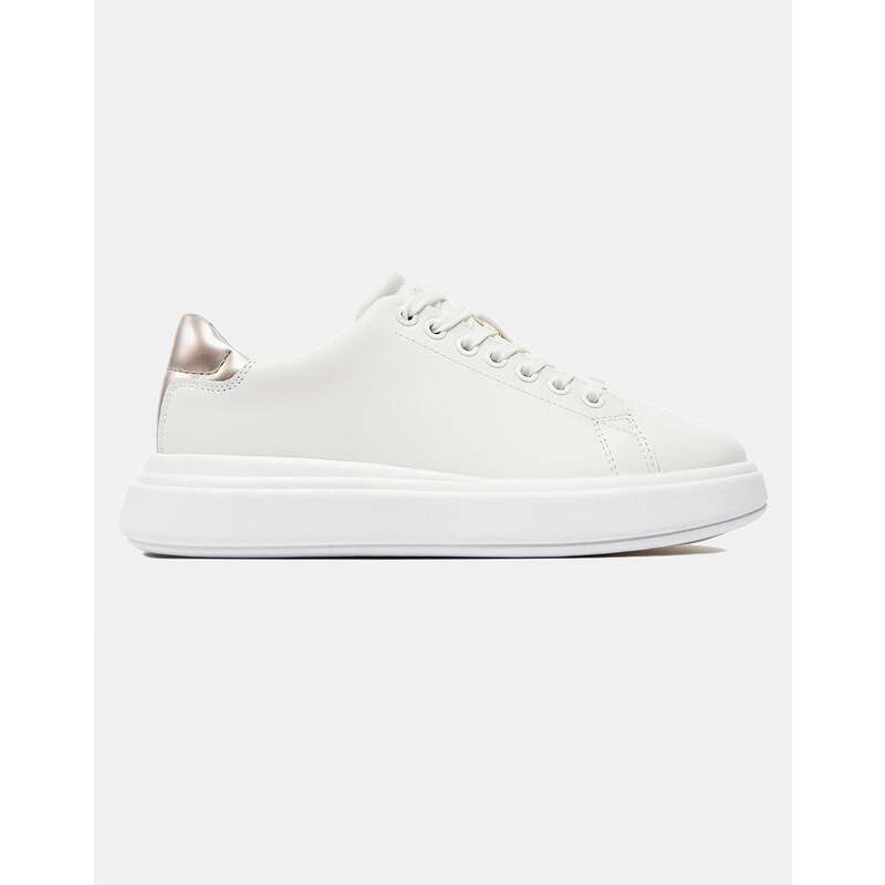 CALVIN KLEIN CUPSOLE LACE UP LEATHER