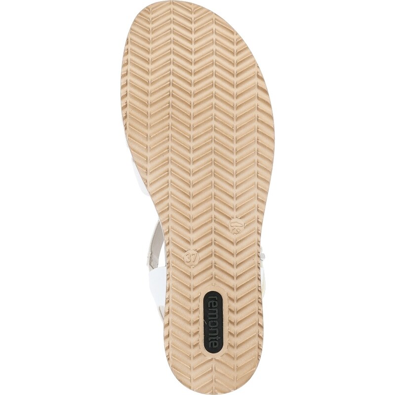 RIEKER Dámské sandály REMONTE D6461-80 bílá