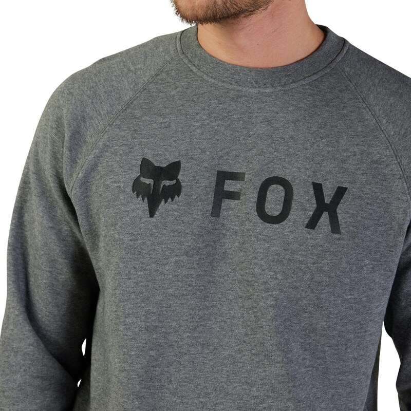 Pánská mikina Fox Absolute Fleece Crew - Heather Graphite