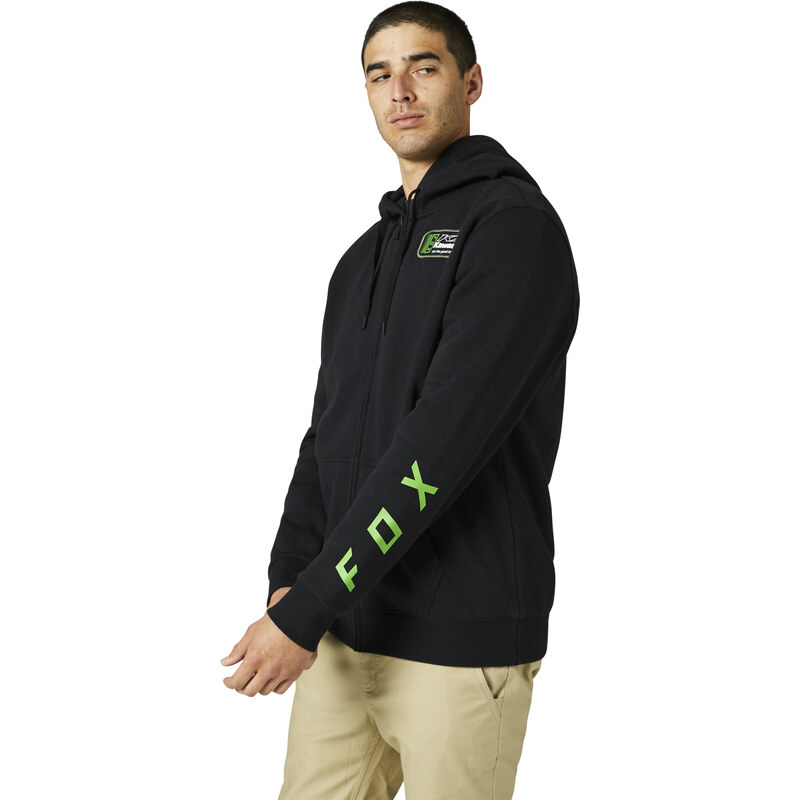 Pánská mikina Fox Kawi Zip Fleece - Black