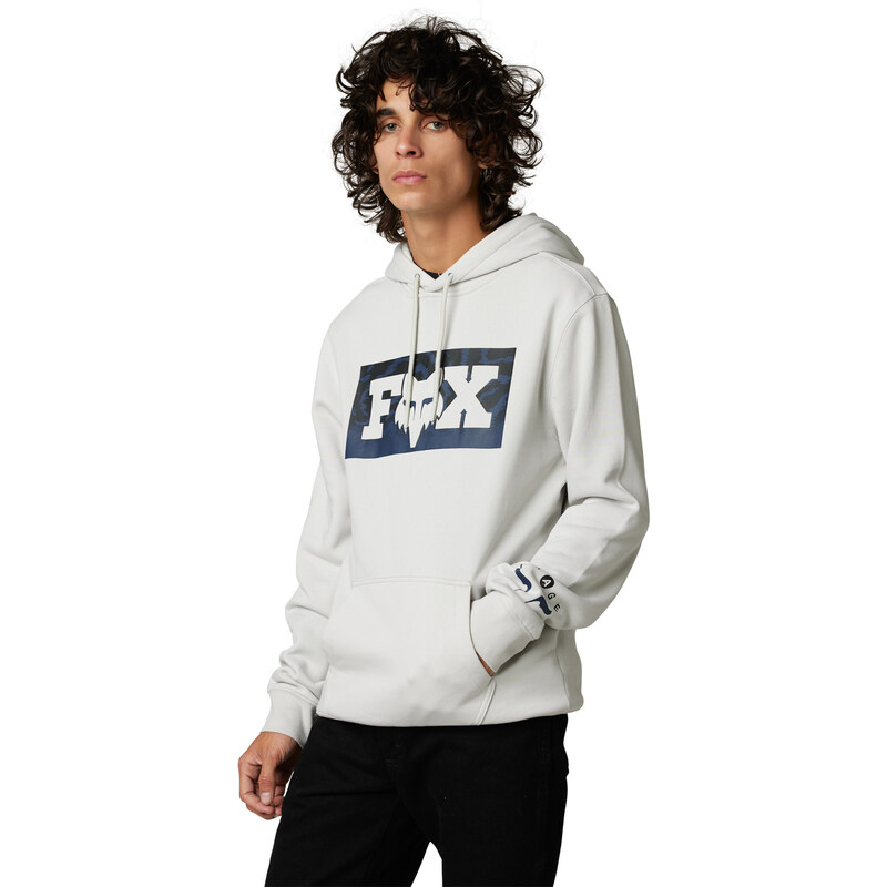 Pánská mikina Fox Nuklr Po Fleece - Light Grey