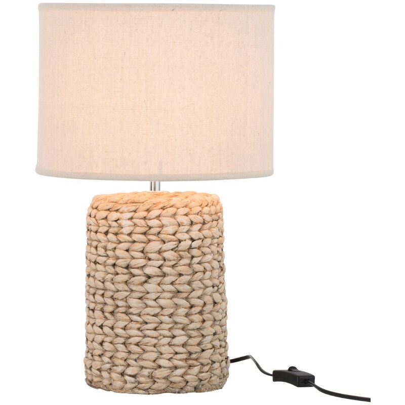 Béžová stolní lampa J-line Fott 47 cm