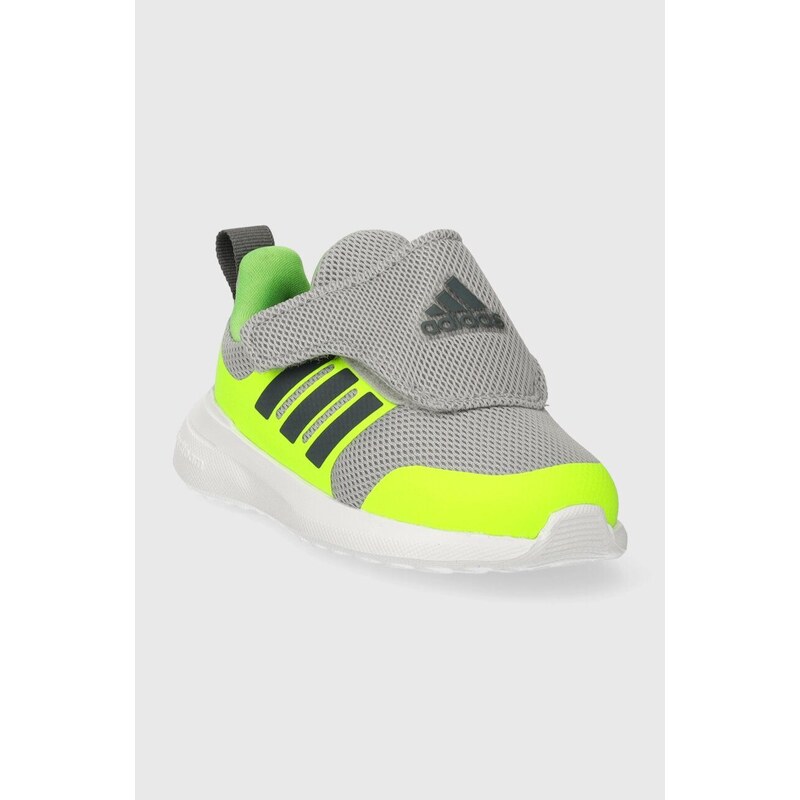 Dětské sneakers boty adidas FortaRun 2.0 AC I zelená barva