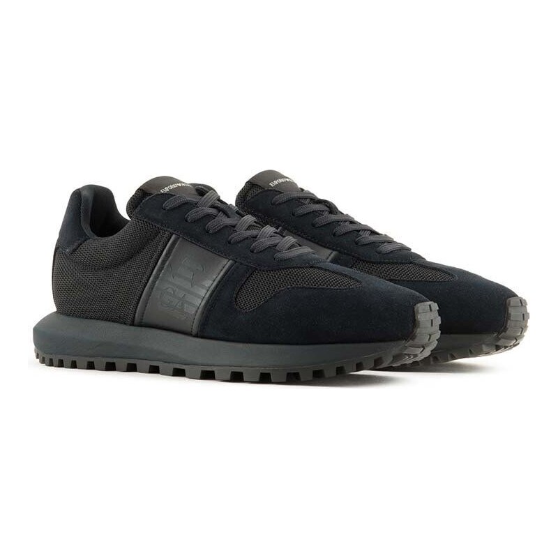 Sneakers boty Emporio Armani černá barva, X4X640 XR102 S440