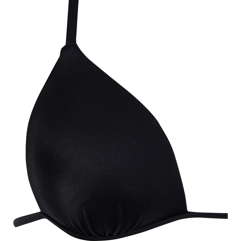 Trendyol Black Triangle Bikini Top