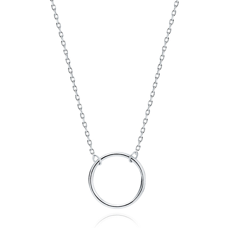 SYLVIENE Stříbrný choker náhrdelník KARMA 12 mm 89933755