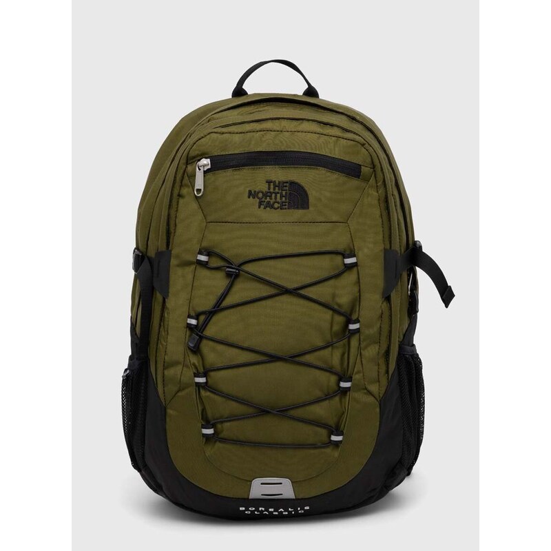 Batoh The North Face Borealis Classic zelená barva, velký, hladký, NF00CF9CRMO1