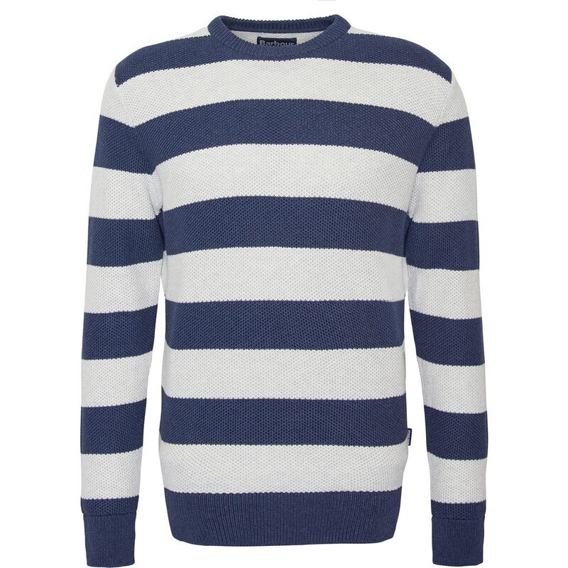 Barbour Craster Striped Crew Neck Jumper