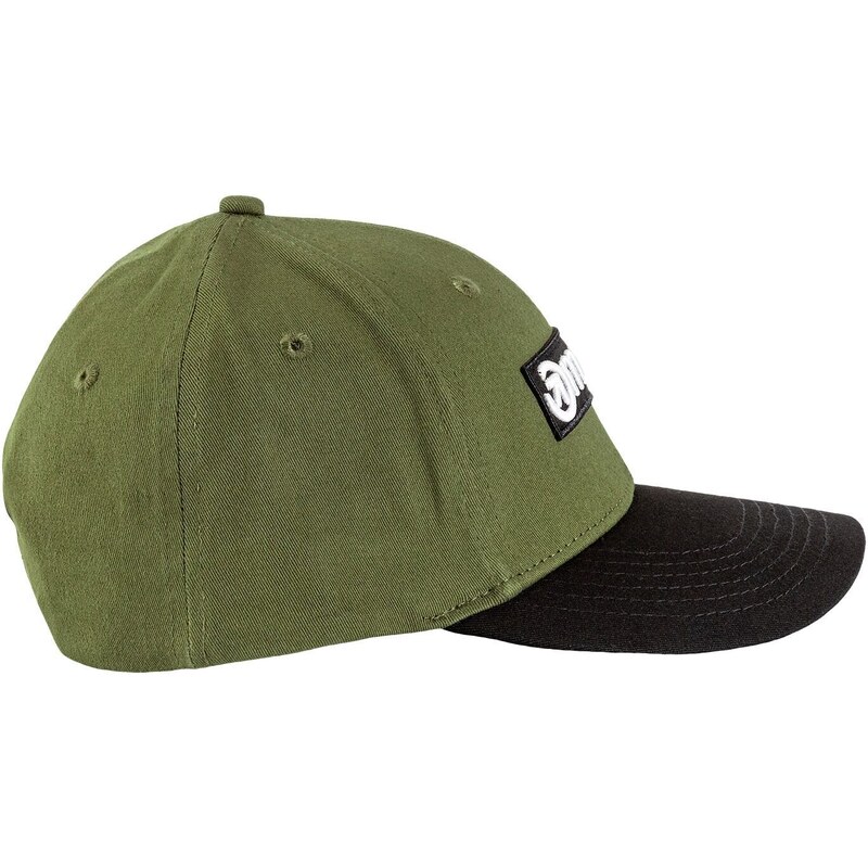 Meatfly kšiltovka Wayne Flexfit Basic Logo Olive / Black | Černá