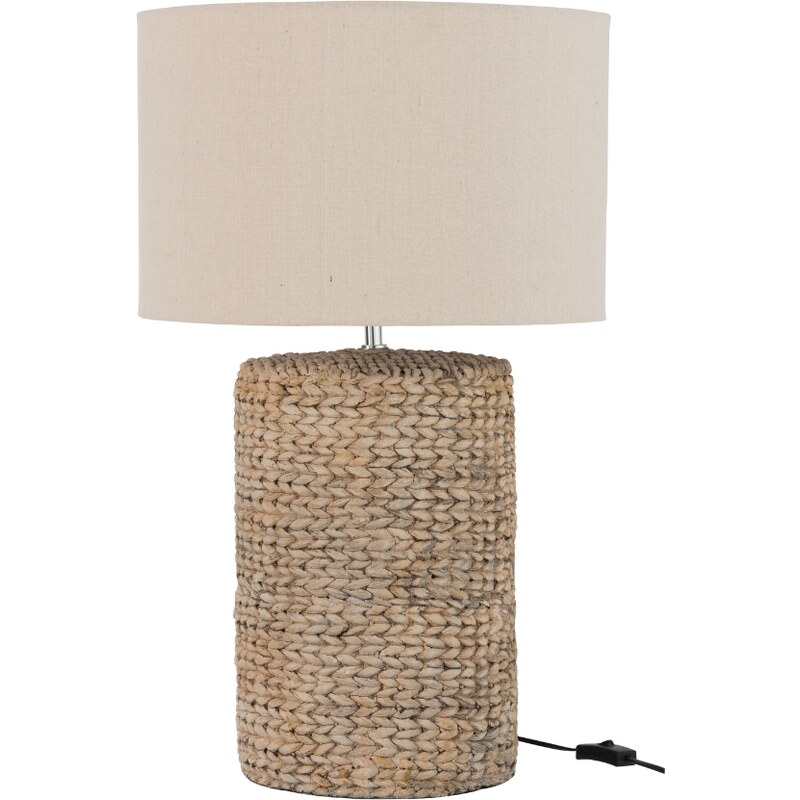 Béžová stolní lampa J-line Fott 67 cm