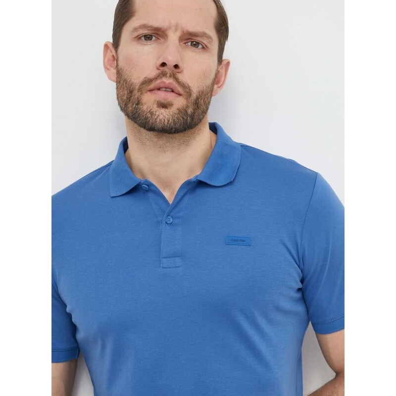 Bavlněné polo tričko Calvin Klein