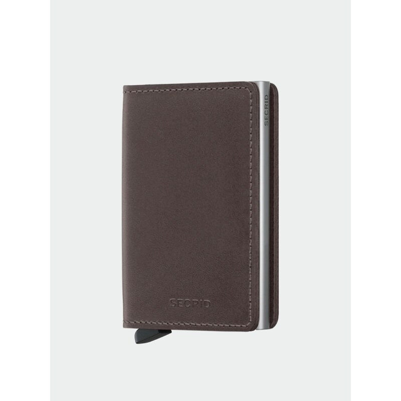 Secrid Slimwallet (original dark brown)hnědá