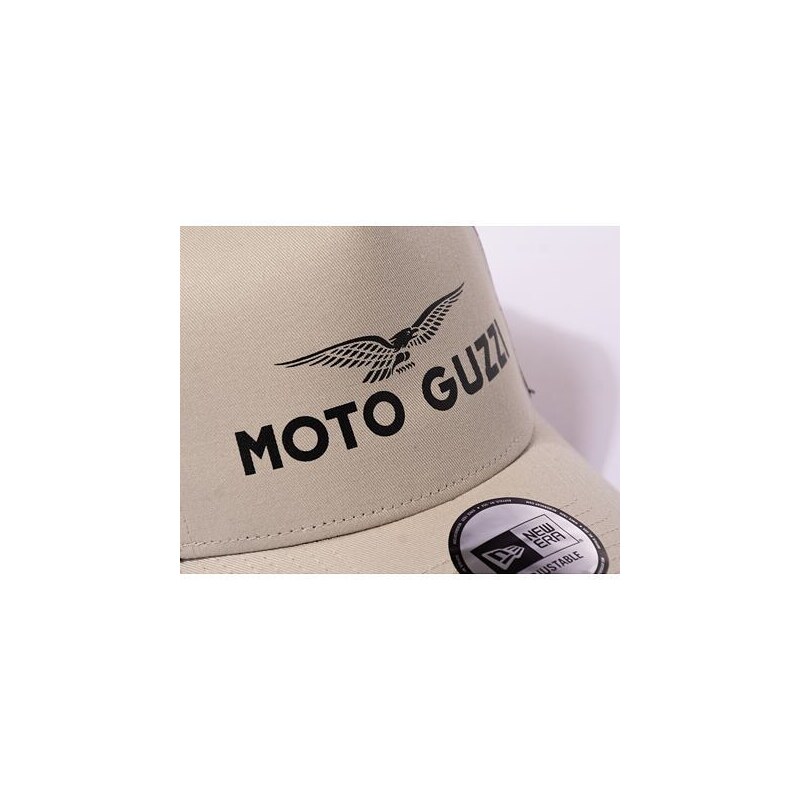 Kšiltovka New Era 9FORTY A-Frame Trucker Seasonal Moto Guzzi Stone