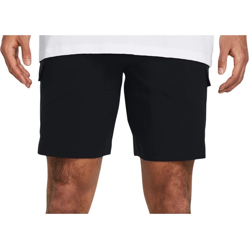 Under Armour Šortky Stretch Woven Cargo Short-BLK pánské