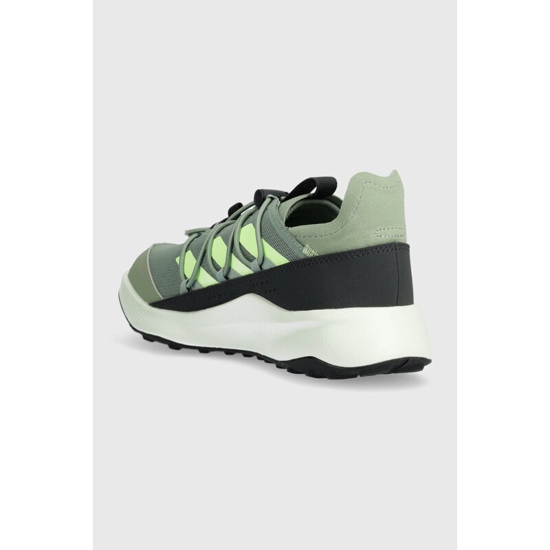 Dětské boty adidas TERREX TERREX VOYAGER 21 H.RDY K zelená barva