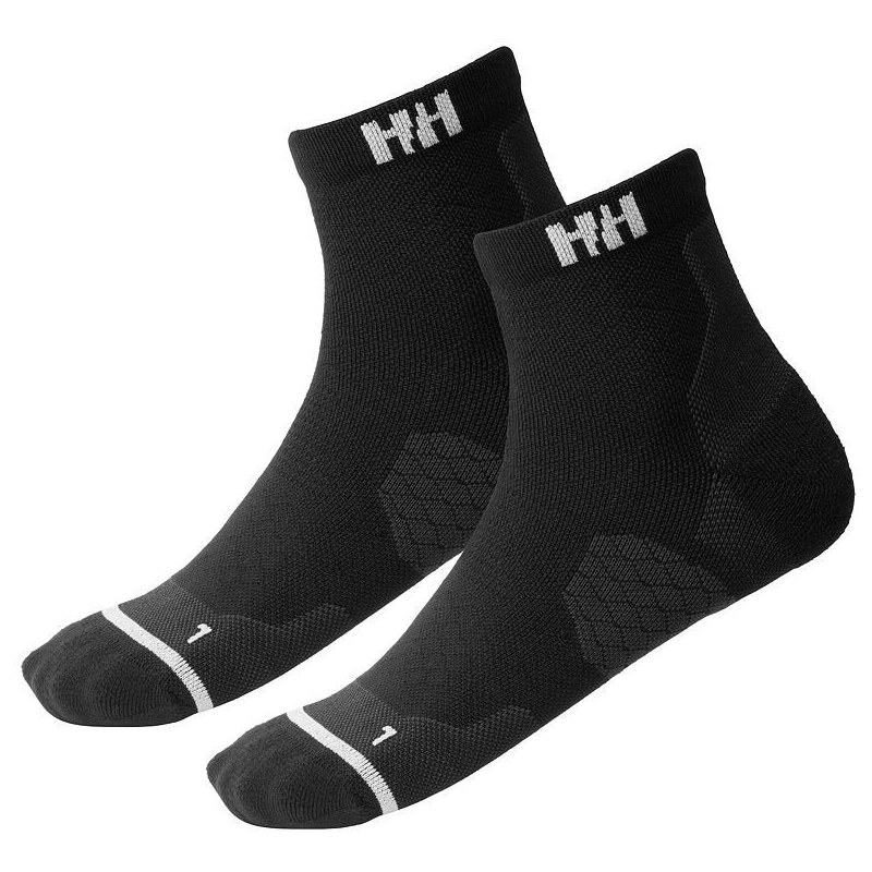 Ponožky HELLY HANSEN 67534 990 TRAIL SOCK 2PK 990 BLACK