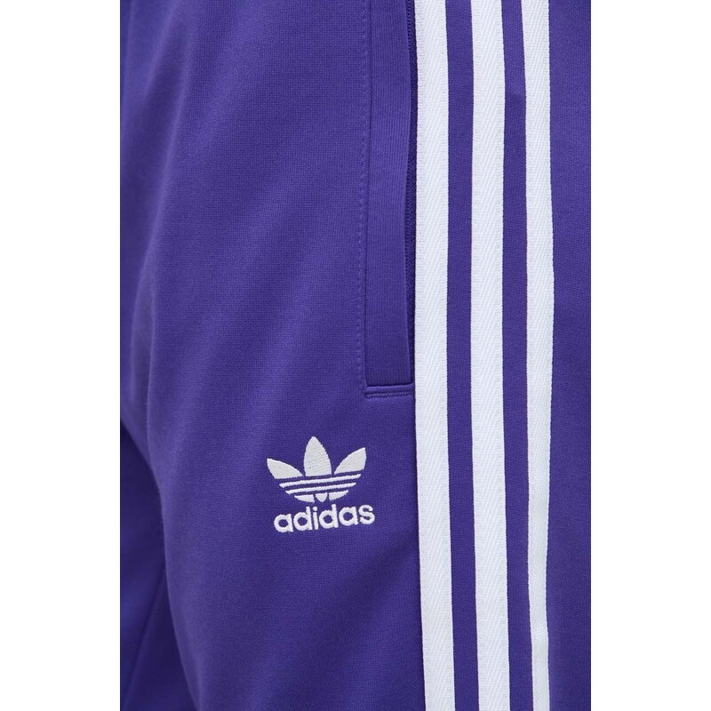 Tepláky adidas Originals fialová barva, s aplikací, IR9877