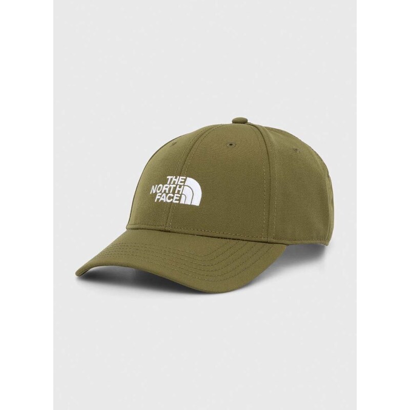 Kšiltovka The North Face Recycled 66 Classic Hat zelená barva, s aplikací, NF0A4VSVPIB1