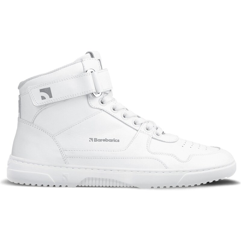 Be Lenka Barefoot tenisky Barebarics Zing - High Top - All White - Leather