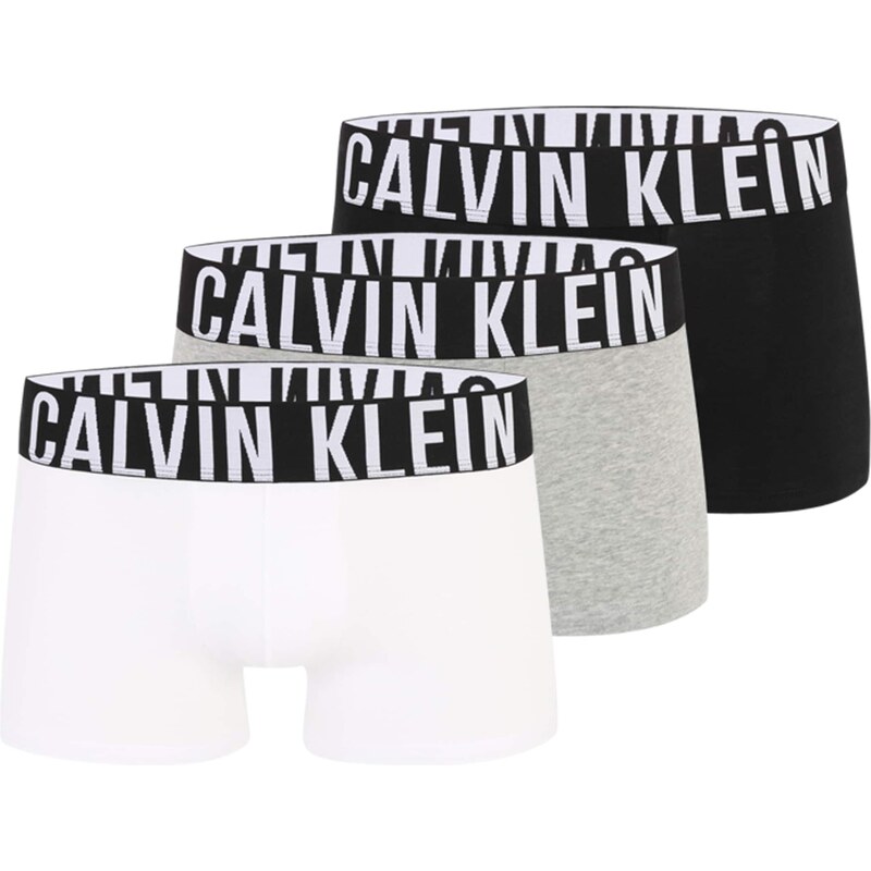 Calvin Klein Underwear Boxerky Intense Power šedá / černá / bílá