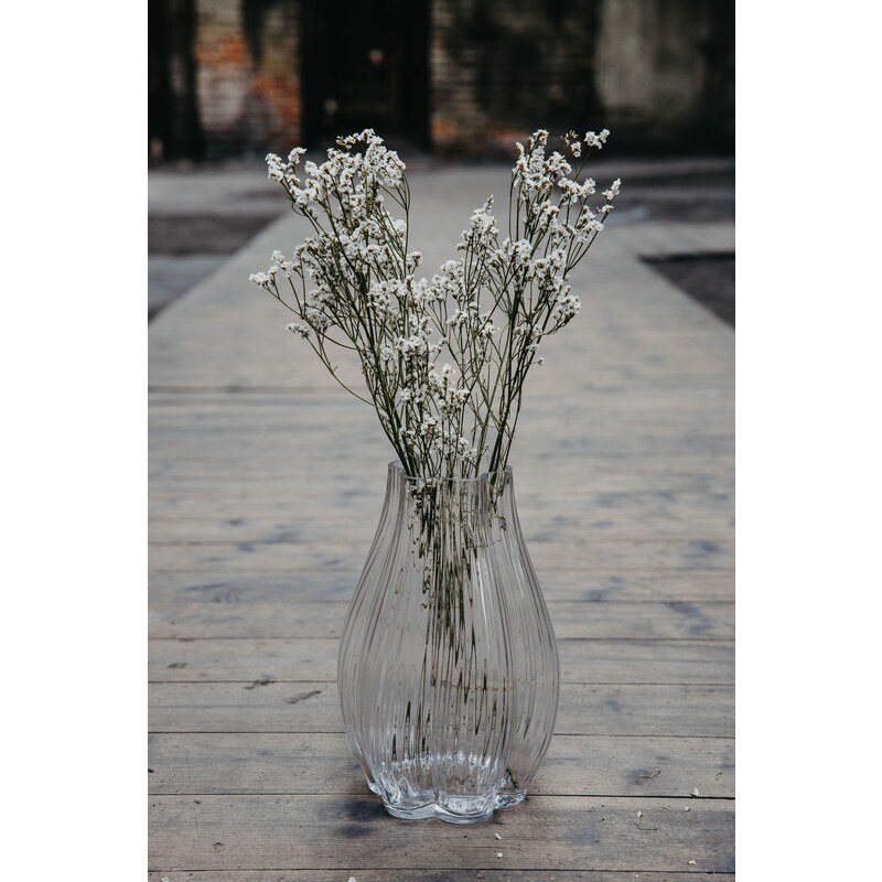 Storefactory Skleněná váza Ängshult 29 cm