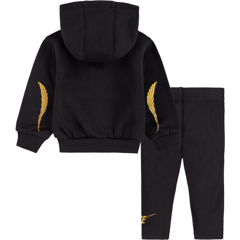 Nike shine fz & legging set BLACK